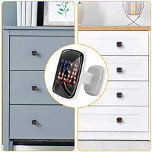 Bandiera americana (3) 4 PCS Pomelli per Porta, Pomolo per Mobile, Pomelli per Mobili con Viti, Maniglia per Armadietto, Pomelli per Porta, Pomelli per Cassetti per Porta, Armadio, Cassetto e Credenza