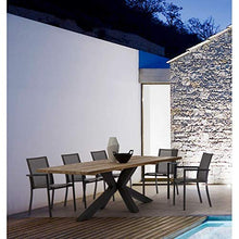 Bizzotto Tavolo Ramsey Nero 240x100 cod.0804457