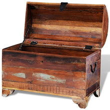 XINGLIEU Baule portaoggetti, Baule portaoggetti in Legno, Tavolo supplementare, 60 x 30 x 45 cm