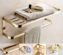 AWOPH Scaldasalviette oro argento nero appeso a parete portasciugamani portasciugamani doppio asciugamano bar bagno hotel bagno argento