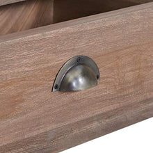 vidaXL Credenza 90x30x58 cm in Legno Massello di Teak