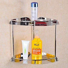 PYROJEWEL Bagno Doccia angolare Rack - Non Forata in Acciaio Inox Triangolo Carrello Bagagli Bagno Ciondolo d'angolo Rack igienici Rack mensola da Bagno