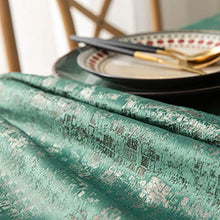 Tovaglia Rettangolare Tovaglia Verde Tovaglia Lavabile Resistente Alle Macchie Tovaglie Da Pranzo a Buffet Ristorante Per Banchetti Festa Per Le Feste