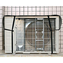 LSXIAO All'aperto Finestra Aria Condizionata Copertina, Foglio di Alluminio Parasole Top, Impermeabile Anti UV con 2 Fibbie Regolabili Adatto per Condensatore, Compressore