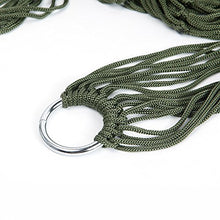 Frmarche - Amaca da campeggio a maglia all'aria aperta, portatile, 100 kg, capacità di carico, set per campeggio, escursionismo, pedale, giardino
