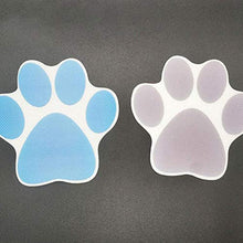 Cabilock 20Pcs Adesivo Impronta Cane Adesivo Bagno Antiscivolo Impronta Cane Pasticche Vasca da Bagno Decalcomanie per Vasca da Bagno