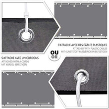 Balcone Copertura cm Copertura per Balcone Idrorepellente Paravento da Balcone Anti-UV per Recinzione di Giardino