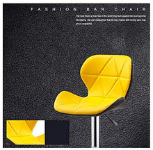Reception Desk Sedia Pu Pelle Swivel Barstools,Panina Sgabello Alto Sgabello Bianco Nero Backrest Altezza Regolabile in Pelle Rotabile A 360 Gradi in Pelle Rotabile Casa Tavolo Tabl