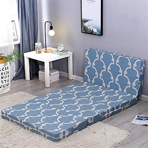 Materasso Singolo Materasso Estrarre Ospite poltrona letto Playmat Biancheria da letto portatile for adulti e bambini pieghevole traspirante e lavabile 5 cm di spessore Cuscino Futon Pieghevole Morbid