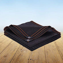 Senza marchio DANDAN Rete Ombreggiante Rete Anti-età Rete Ombreggiante Rete Ombreggiante Patio/Balcone/Serra/Rete Isolante per La Casa Nero 12 Pin (Size : 5 * 10m)