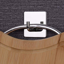 oFami Ganci Portasciugamani,Gancio Adesivo,Cappotto Gancio Del Tovagliolo Acciaio Inox Bagno Cucina 3m Autoadesivo