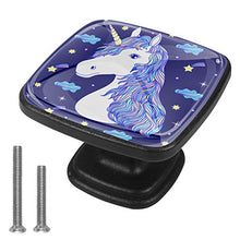 Unicorno verde 4 PCS Pomelli per Porta, Pomolo per Mobile, Pomelli per Mobili con Viti, Maniglia per Armadietto, Pomelli per Porta, Pomelli per Cassetti per Porta, Armadio, Cassetto e Credenza