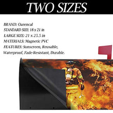 Vigile del fuoco modello casella postale copre giardino magnetico decorazione casa giardino dimensioni standard 53,3 cm x 45,7 cm