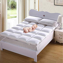 QXTT Materasso Letto Futon Matrimoniale E Singolo Pieghevole E Arrotolabile Materassi da Terra Alto 10cm Futon Trapuntato Salvaspazio per Campeggio Balconi Picnic,White-90 * 200cm