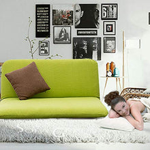SMC Doppio Divano Pigro Staccabile Pieghevole Divano Letto Cuscino Posteriore Finestra Sedia Pigro (Color : Green)