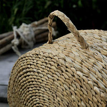 LTINN Cuscini di Paglia, Spessi pastorali circolari Intrecciati a Mano, tappetini in Rattan meticolosi e compatti per la Cerimonia del tè, tappetini per Yoga da Meditazione, Forte praticità