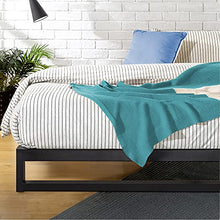 ZINUS Trisha 18 cm Telaio del letto con piattaforma in metallo | Base per materasso | Supporto per doghe in legno | Per adulti, bambini e teenager | 80 x 190 cm | Nero