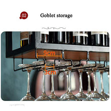 Portabicchieri Sospeso Porta Calici Supporto per Bicchiere da Vino in Stile Industriale in Ferro Battuto di Pino Naturale ad Alta Temperatura