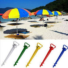Bomcomi Sun Beach Pesca Tribuna ingranaggio della Pioggia del Patio del Giardino Ombrellone PICCHETTI Umbrella Stretch del Basamento della