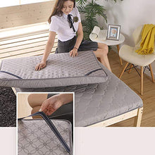 SHIN Pieghevole Materasso Futon, Tatami Bed Ground più Dimensioni Portatile Residenza Studentesca Lavabile Materasso Letto Futon Topper Alto 5cm / C / 120 * 200CM