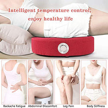 NXX Cuscino Sgabello Moxibustione Futon Moxibustion Massaggiatore Moxibustione Sgabello Terapia Cuscino Futon Moxa Sgabello per Casa Salone di Bellezza Terapia Futon Rilassamento del Corpo,Rosso
