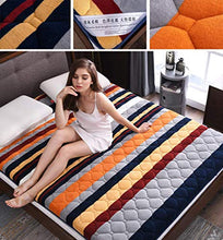 Floor Mattress Futon Mattress,Breathable Fold Futon,Thick Mattress,Double Japanese Sleeping Pad,Soft Futon Floor Mattress,Foldable Roll Up Floor Mattress,B,150x190cm
