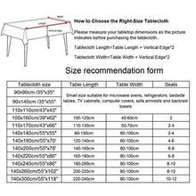 Jixin4you Tovaglia rettangolare a prova di olio, impermeabile, in PVC, facile da pulire, per picnic, coperta da tavolo, per esterni e interni