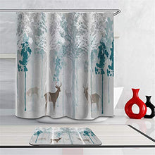 LIYAN Combinazione Bagno. Immagini Chiare E Colori Vivaci Rendono Il Tuo Bagno Pieno di Vita. Accessori da Bagno. Foresta. Renna.
