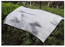 PENGDDP Telo ombreggiante Rete ombreggiante Rete ombreggiante Rete Ombreggiante Alta qualità Alto Tasso di ombreggiatura (Argento 2x6m)-Colore Riflettente 2x6m