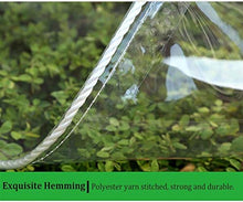 Telo Occhiellato Impermeabile PVC Addensato Tenda Impermeabile, Resistente Ai Raggi UV Telo Isolante in Serra, può Essere Personalizzato (Color : 0.35mm, Size : 1.2×3m)