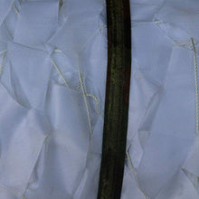 AWCPP Netting Camo Netwing Net Net Snow Snow Camouflage Net | Netting Ombra | Rete Di Caccia per la Caccia Della Fiera Decorazione Particolare Della Rete Camouflage,Bianca,7 × 8M.