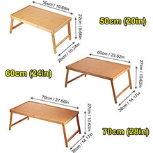 Tavoli da picnic Tavolo pieghevole, Pieghevole per laptop Desks Stand Supporto Tavolo Studio Portatile Portable Scaffale per scaffale in legno Scrivania per il letto Dormitorio Sofa Tavolo da tè Stand