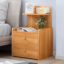 AIYIXUE utile comodino comodino 2 cassetti camera da letto semplice armadio 36,5 x 30 x 60 cm