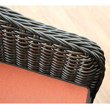 Tavolo in vimini in rattan mobili in patio e set sedia, Divano angolare da giardino Set Arredamento per esterni Mobili da giardino Mobili da giardino Set Patio Conservatorio Indoor Tavolino da caffè P
