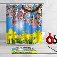 LIYAN Combinazione Bagno. Immagini Chiare E Colori Vivaci Rendono Il Tuo Bagno Pieno di Vita. Accessori da Bagno. Kapok in Piena Fioritura.