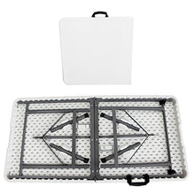 Webeingstore Tavolo Leonardo Pieghevole, TRASPORTABILE Ideale per PIC NIC, BBQ, Fiera, CASA, Giardino, Campeggio Mis. cm 122 X 60 X 74