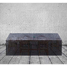 JYSSH Robusto Mobili da Giardino Copertura, Copri Tavolo da Esterno Tessuto, A Prova di Strappo A Prova di Polvere Copertura Tavolo Esterno per Mobili in Metallo Vimini O Plastica,245 * 165 * 55cm