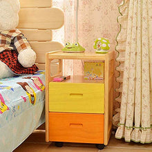 MMWYC Comodino Pine Camera Governo di immagazzinaggio Multifunzionale Moderno Semplice Locker Rimovibile a più Strati di Bambini Comodino