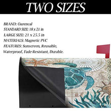 Tartaruga marina cassetta postale copertura magnetica grande casella postale avvolge giardino cortile decorazione casa dimensioni 64,8 cm x 53,3 cm