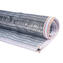 WXQIANG Silver Shade reticolato con Occhielli, crittografia Durevole UV Ombra Resistente Panno for Camion Shed Patio Tetto del fienile, 140g / □ Protezione Solare, Isolamento Termico (Size : 4M×5M)