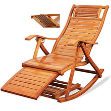 CJY-Cushion Sedie da Giardino, Lettino Prendisole Zero Gravity Sdraio Relax, Schienale Regolabile Sedie Relax in Legno Duro per Patio Hard Patio Esterno Lounge, Colore Legno primario