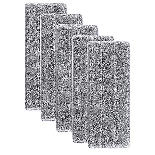 SSAYY Spray Mop 1/2 / 5Pcs Spray Mop Panno per La Pulizia della Testa Combinazione per Spingere La Polvere Mop Automatico Asciugatura Accessori per La Sostituzione della Casa Pulizia Domestica