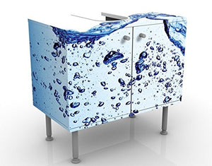 Mobile per lavabo design Sensational Fresh 60x55x35cm, basso, Larghezza: 60cm, regolabile, mobiletto da lavandino, lavandino, mobiletto da lavabo, lavabo, mobiletto, bagno, bagnetto, mobile da bagno