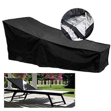 Jourad Copertura Del Lettino da Sole Copertura Impermeabile Del Lettino 210D Oxford Panno Mobili da Giardino da Esterno con Una Custodia 82 X 30 X 31 Pollici
