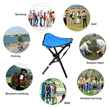 Sgabello Campeggio Pieghevole, Sedia pigra Pieghevole Leggera treppieportatile, Supporto 100 kg Esterno, Interno