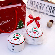 UPKOCH 2 Pezzi di Asciugamani di Natale a Forma di Torta Morbido Creativo Telo da Bagno Asciugamano Asciugamano Forniture per Feste Regalo di Natale per Bambini Amici di Famiglia