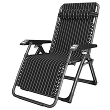 Sedia Reclinabile Extra Larga Pieghevole a Gravità Zero, Poltrona Regolabile per Patio, Poltrona da Giardino Portatile per Esterni