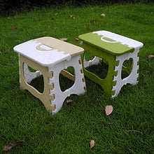 KOLOSM Sgabello Pieghevole da Bagno Sgabello Pieghevole Steso Stepy Duty Duty Duty Plastice Sedia Pieghevole Plastice Apre Facile con Un Flip per la Cucina all'aperto Bagno Camera da Letto