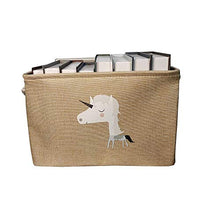 RRTY, cesto portabiancheria per bambini, grande e pieghevole, per riporre giocattoli, coperta e giocattoli, 1,38 x 28 x 24 cm
