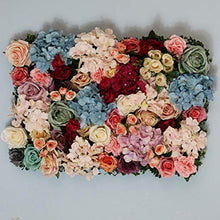 TTIK Siepe Sintetica Sempreverde - Rose Artificiali Pannello Decorativo del Terrazze Balconi Antivento Privacy Decorazioni Giardino,40 × 60CM,B